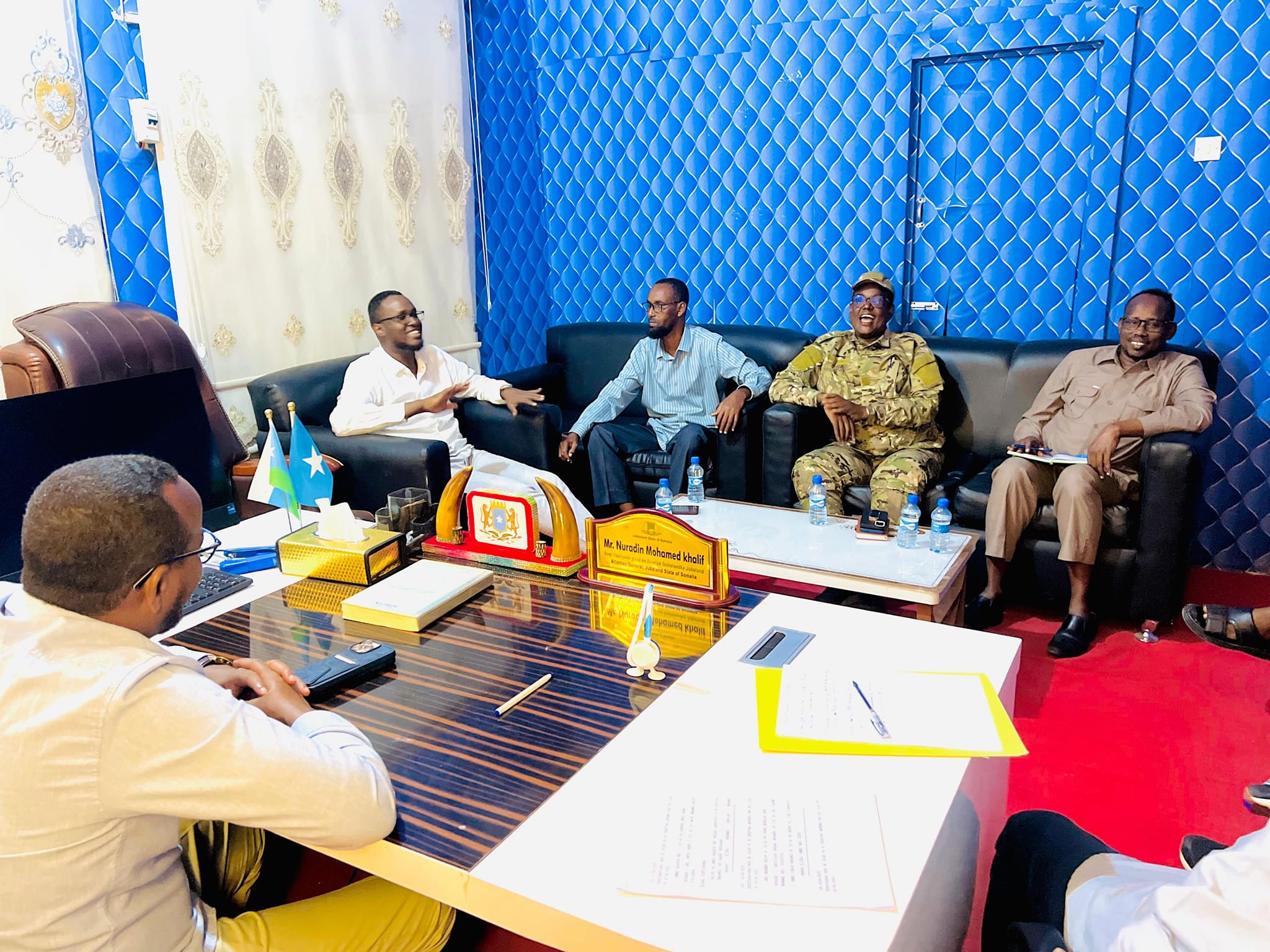 xarunta Xafiiska Xeer-ilaaliyaha Guud ee Dowladda Jubbaland oo ka qabsoomay kulan loga hadlayay Arimaha Xabsiyada...